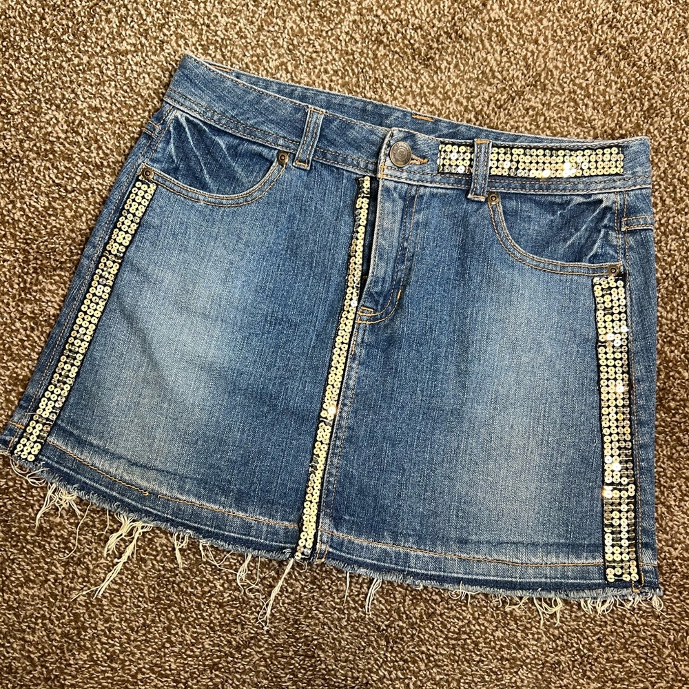 Unknown brand Jean skirt size 4-6 / kid size 14